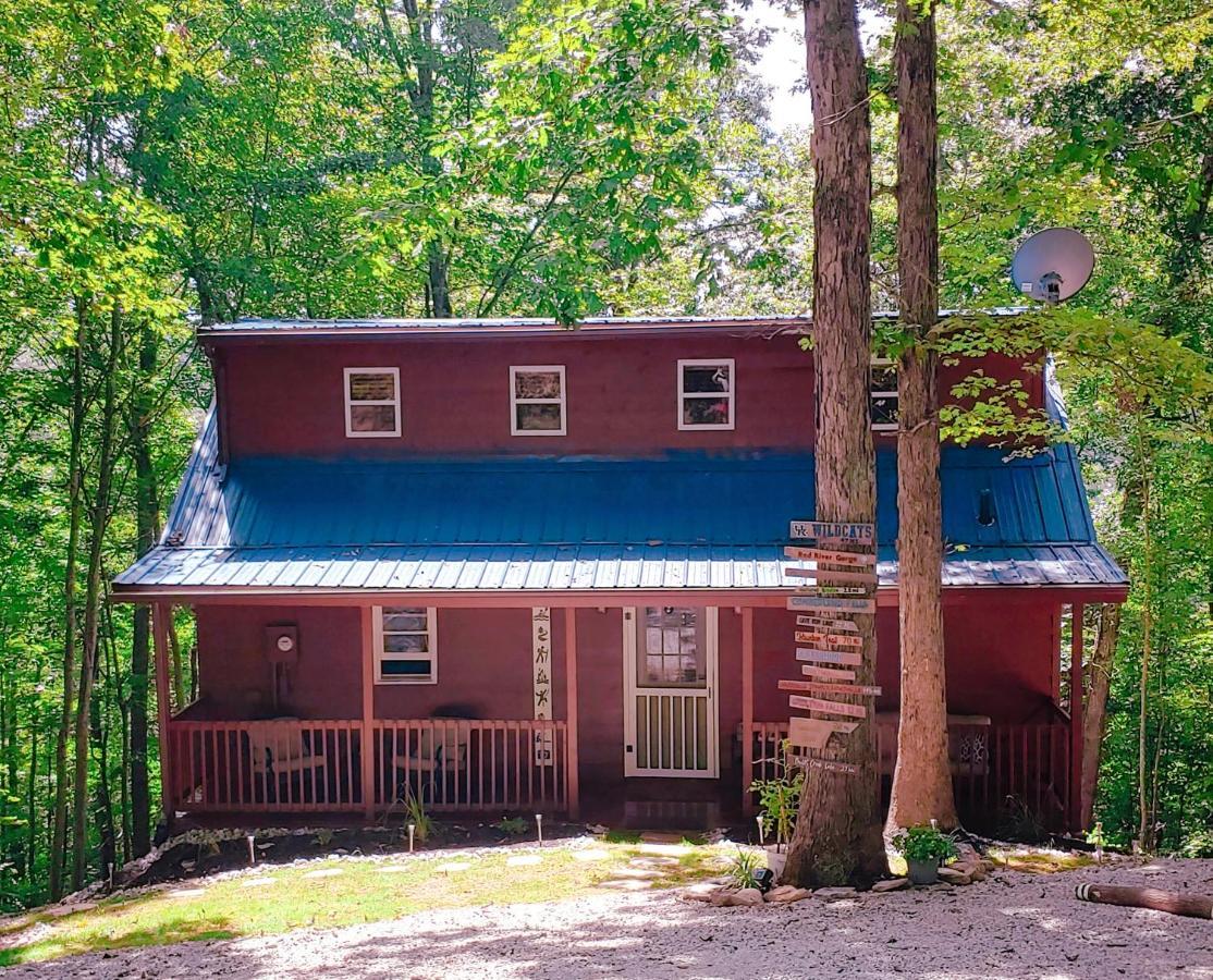 Trailseeker Cabin W King Bed Hot Tub At Red River Gorge Natural Bridge Stanton Exterior foto