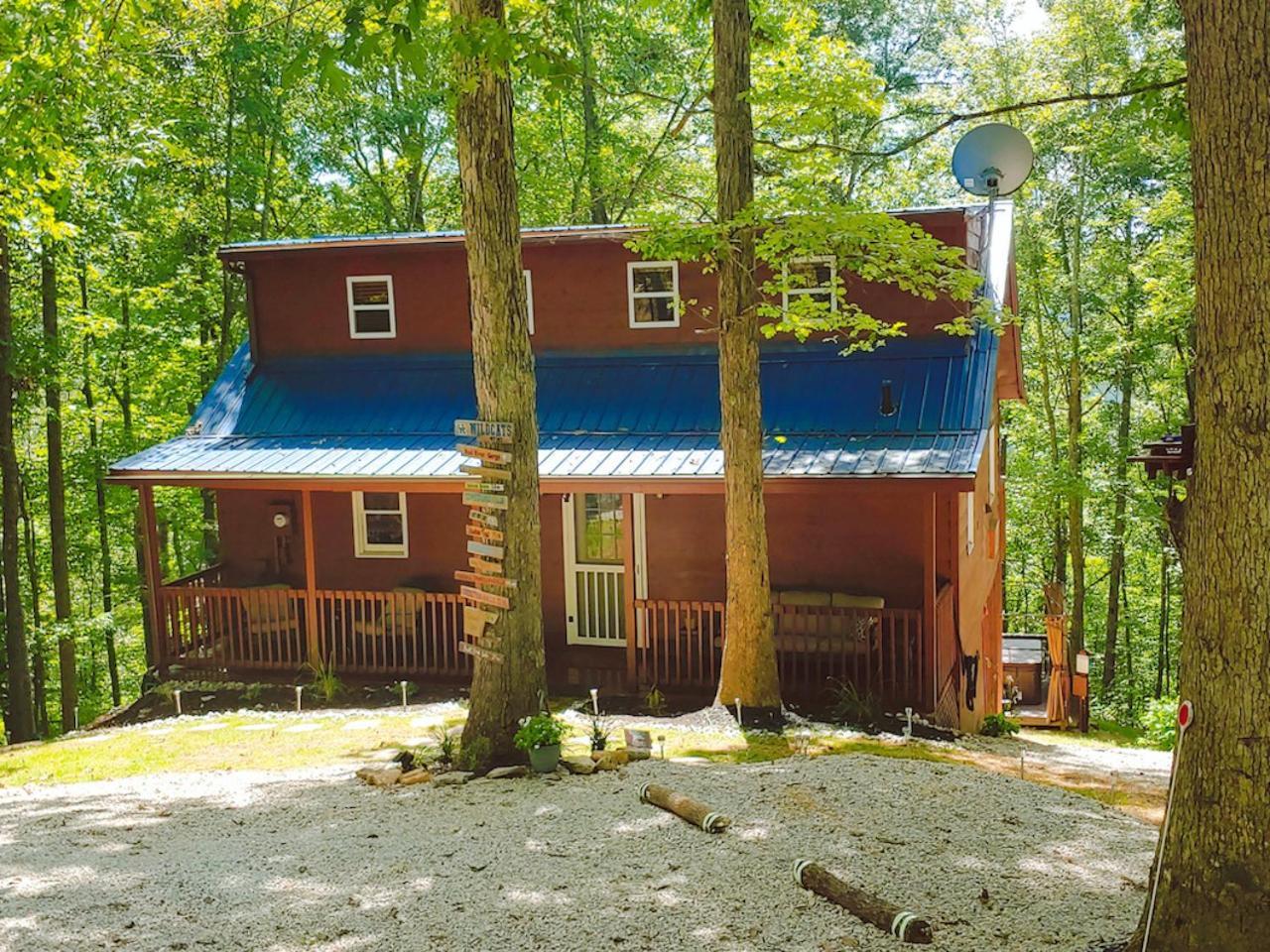 Trailseeker Cabin W King Bed Hot Tub At Red River Gorge Natural Bridge Stanton Exterior foto