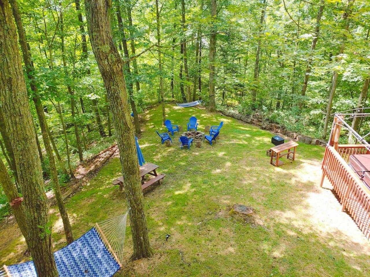 Trailseeker Cabin W King Bed Hot Tub At Red River Gorge Natural Bridge Stanton Exterior foto